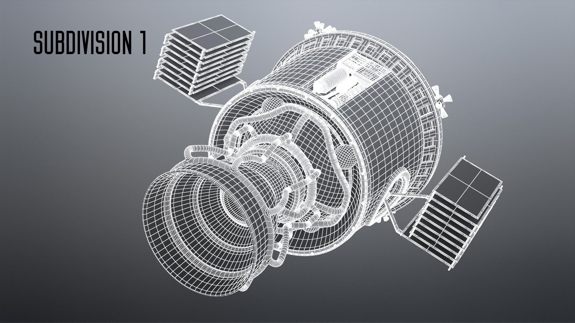 Spaceship 3D model_26