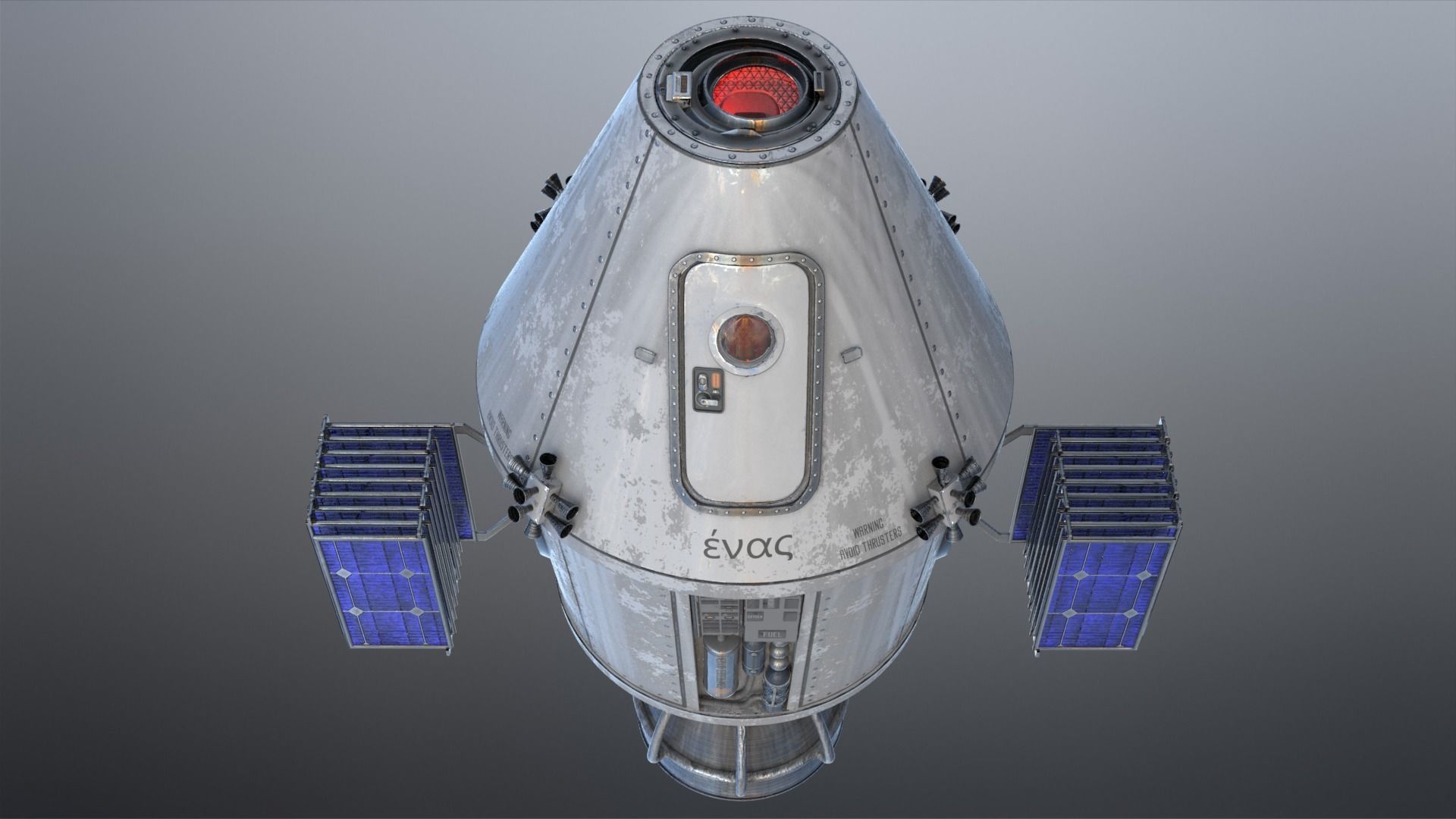 Spaceship 3D model_10