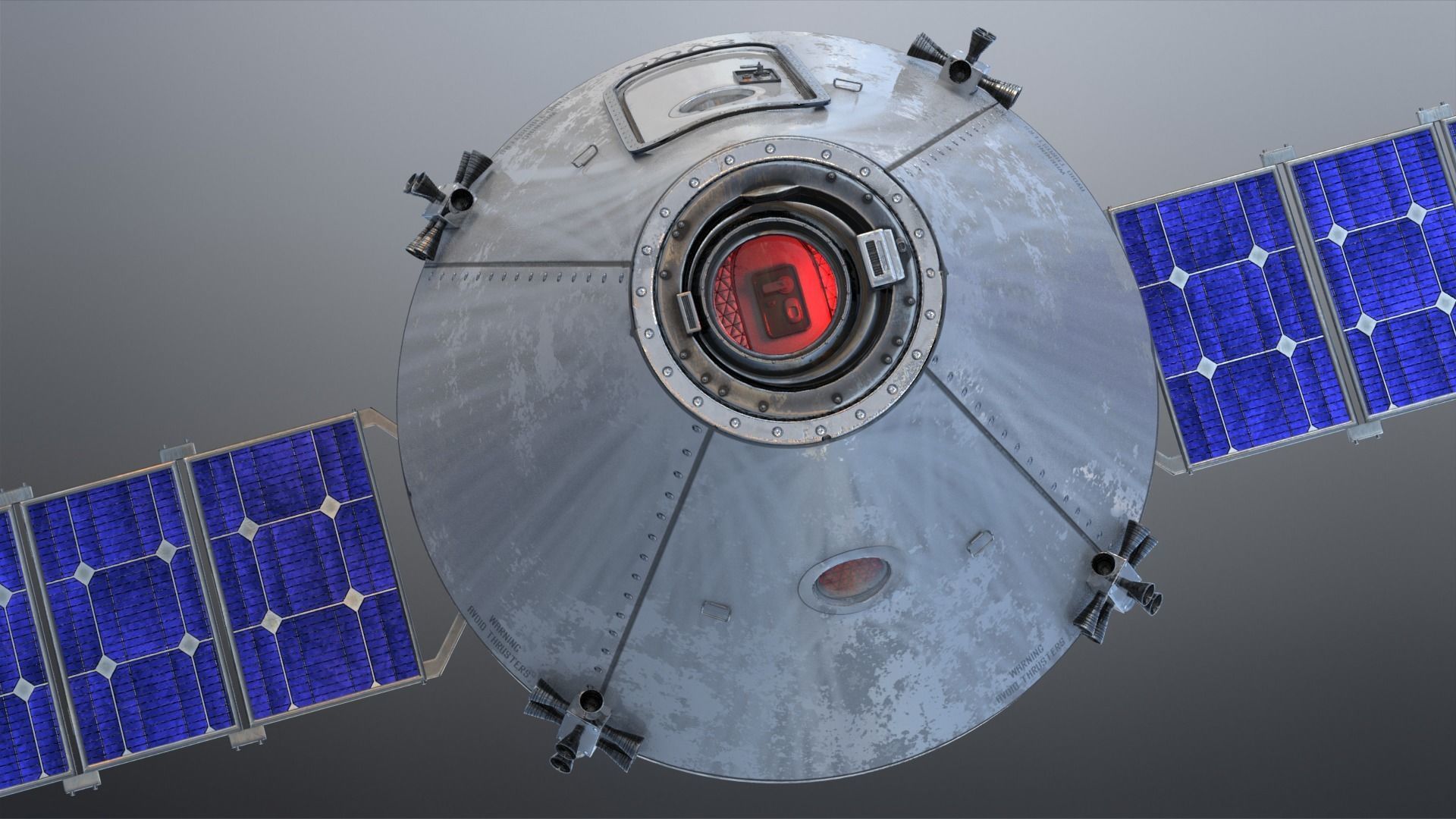 Spaceship 3D model_13