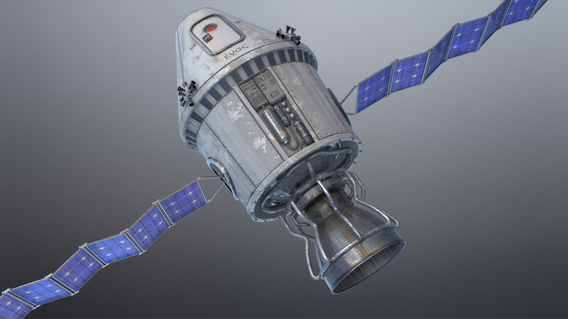 Spaceship 3D model_15