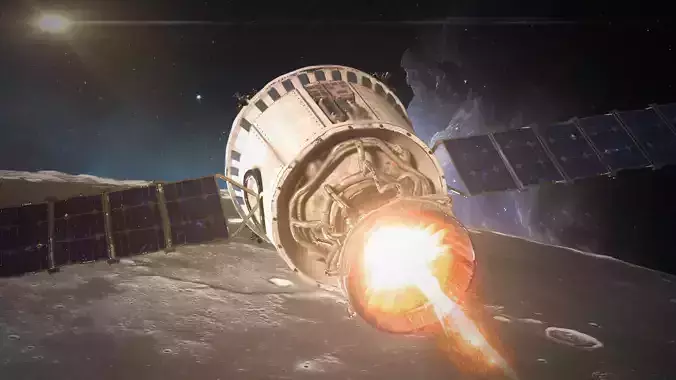 Spaceship 3D model