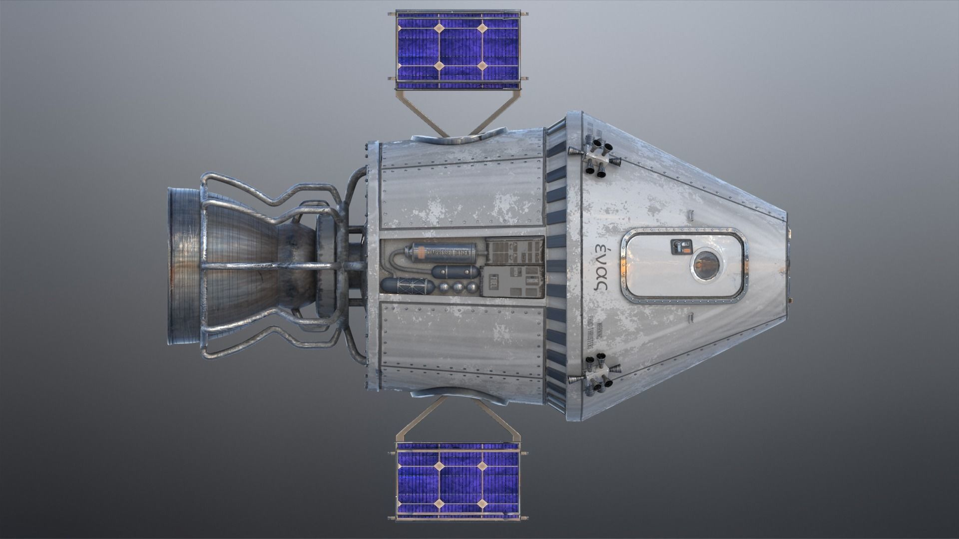 Spaceship 3D model_21