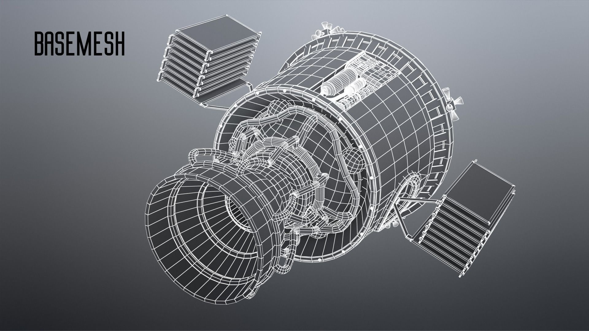 Spaceship 3D model_25