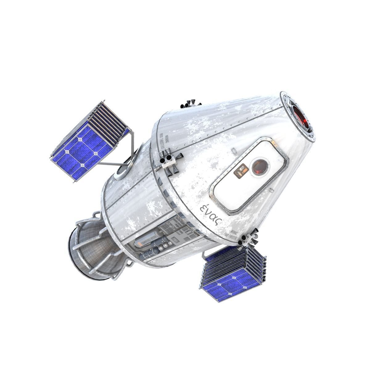 Spaceship 3D model_4