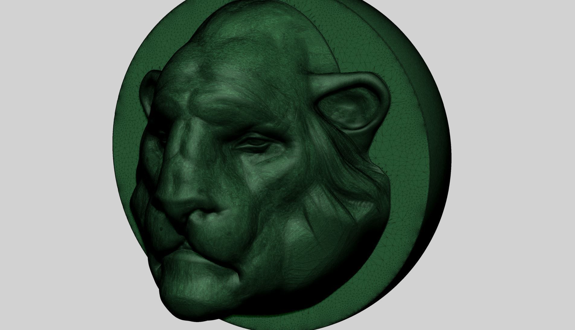 Creature Head Printable A 3D print model_11