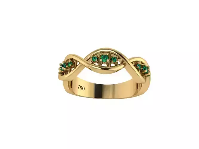 female womans ring dna