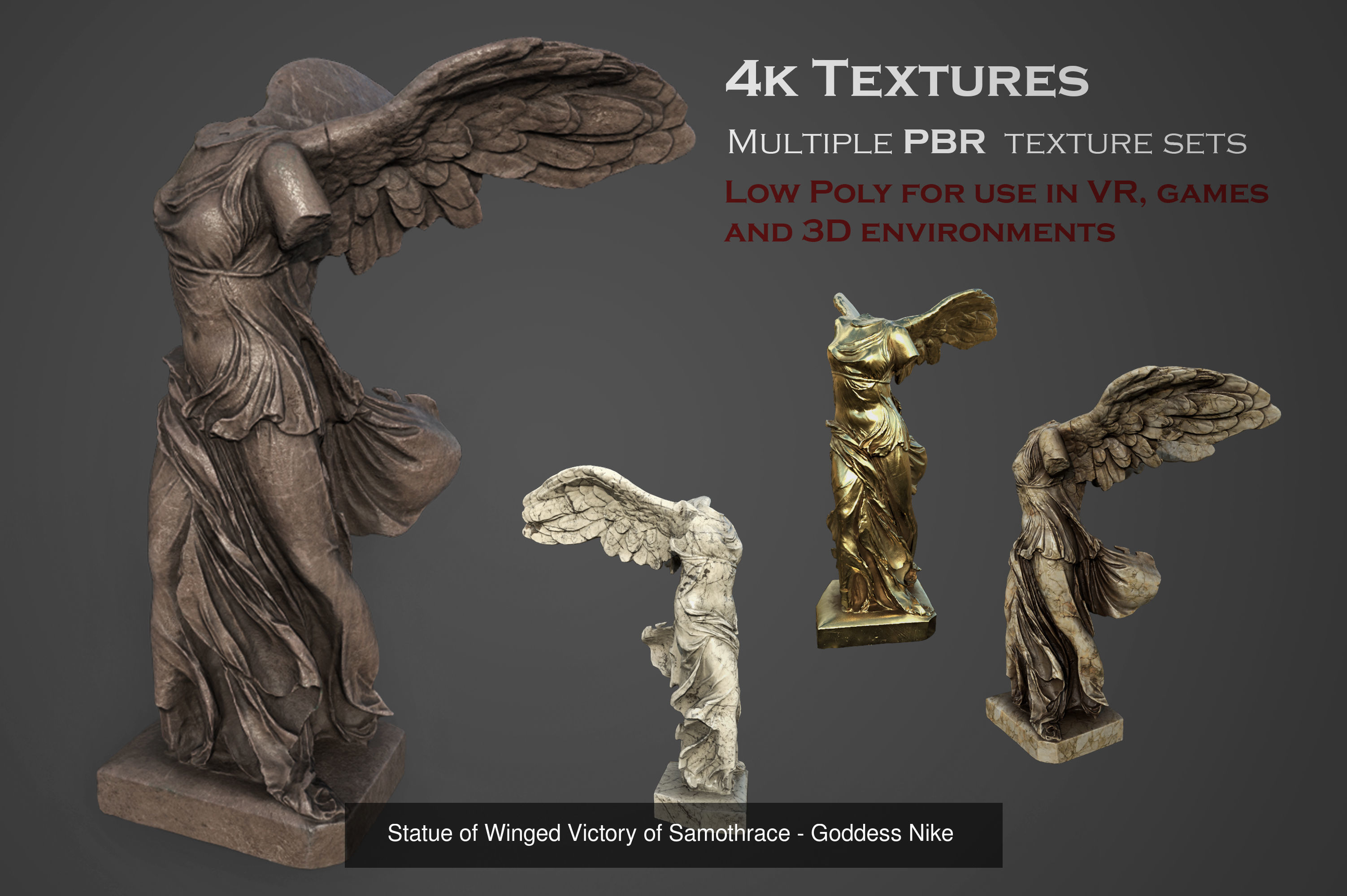 ancient statues variety collection 3 _35