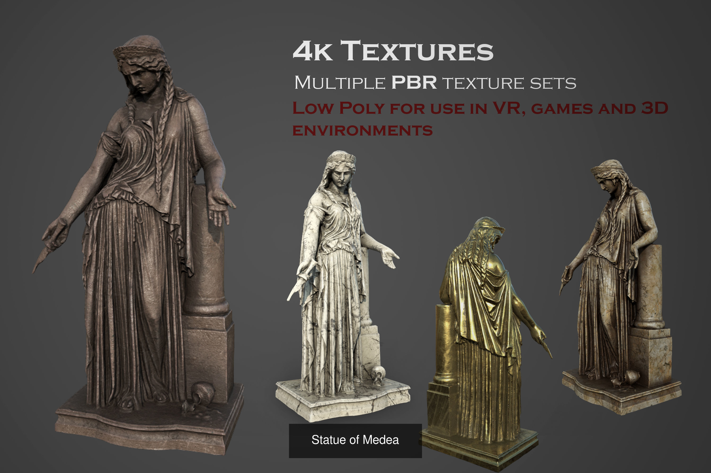 ancient statues variety collection 3 _46