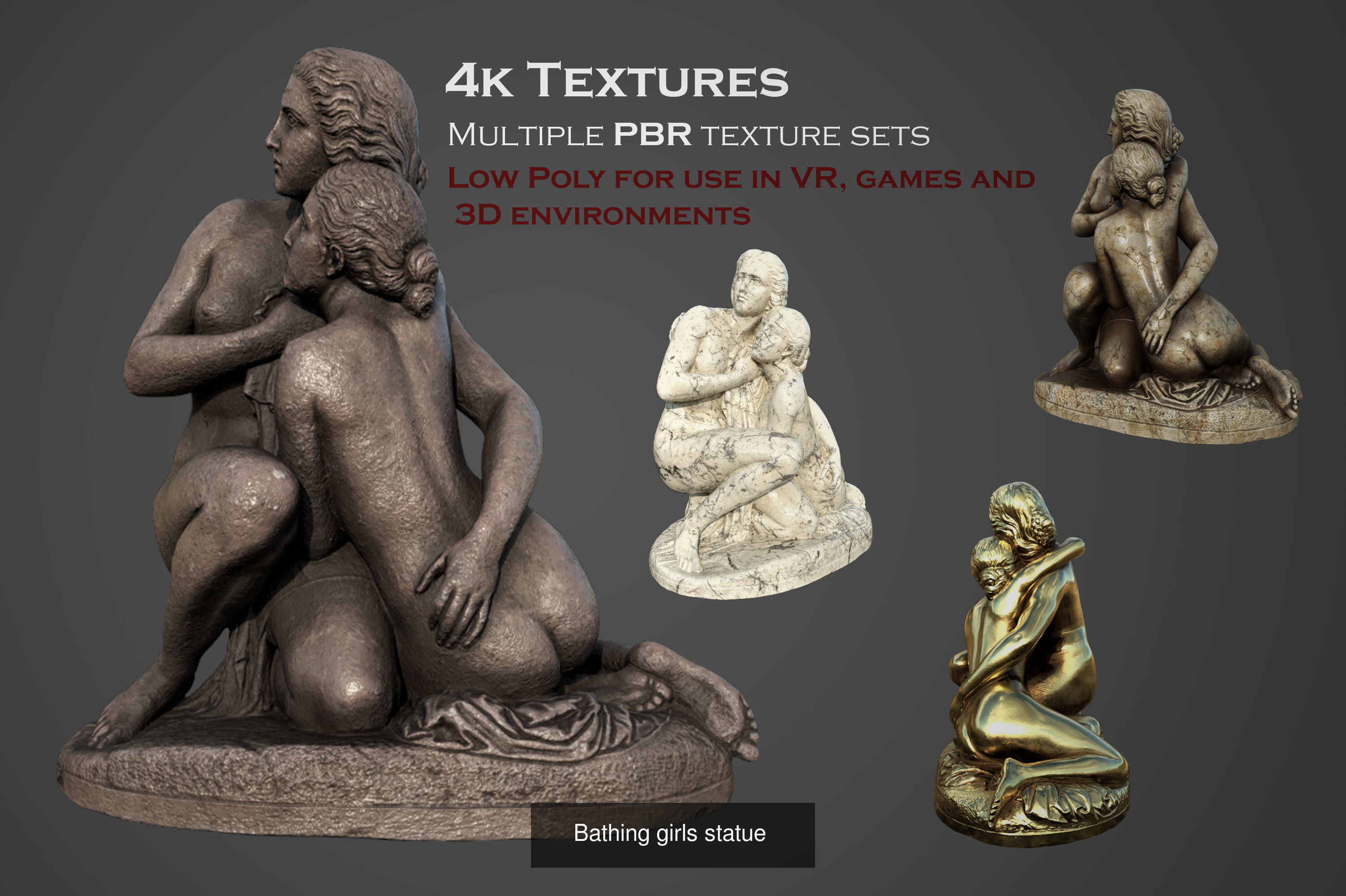 ancient statues variety collection 3 _40