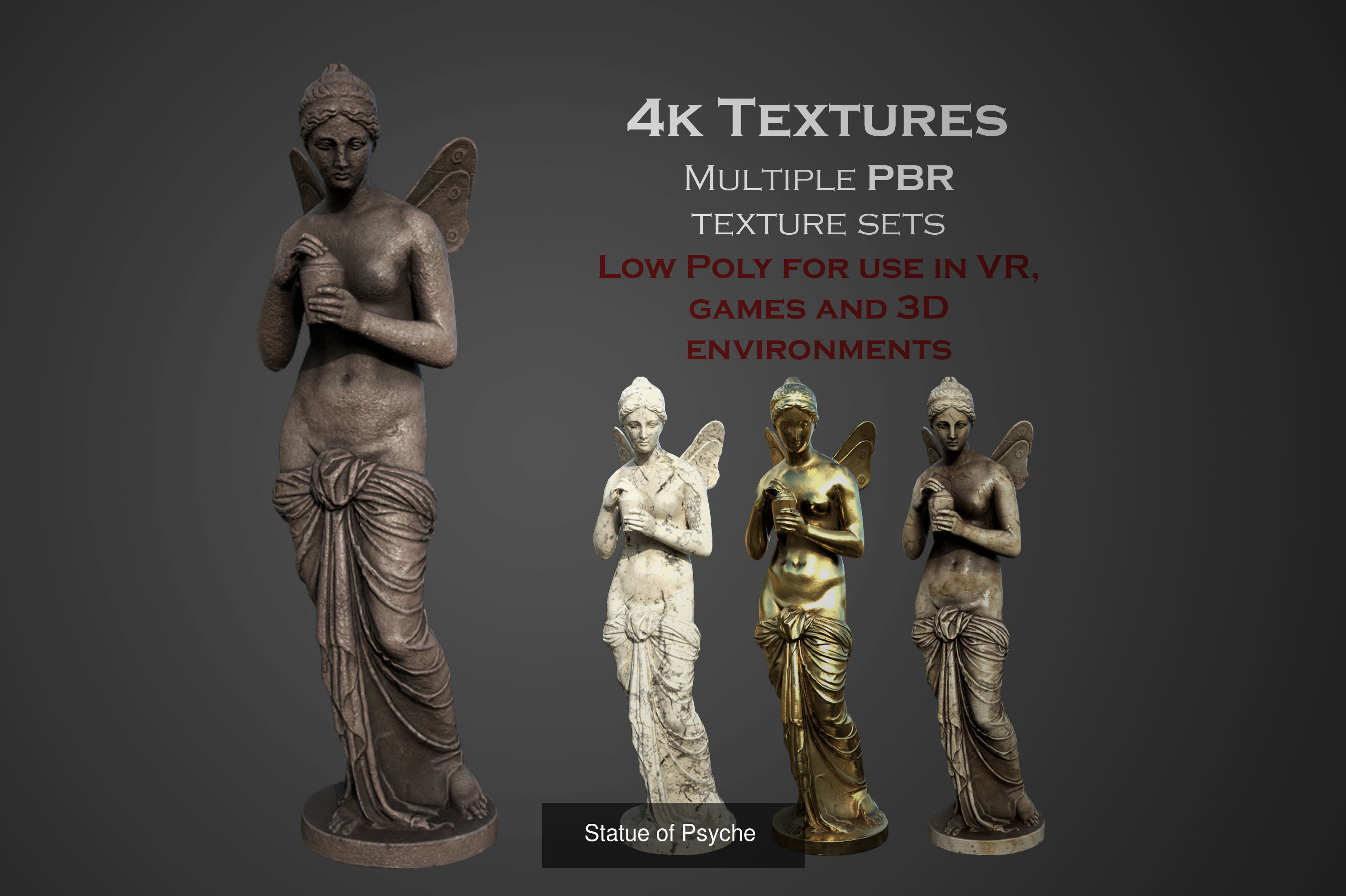 ancient statues variety collection 3 _4