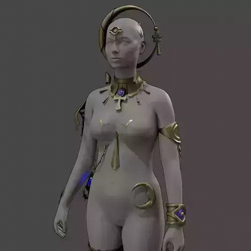 CANDACE COSPLAY 3D PRINT genshin impact