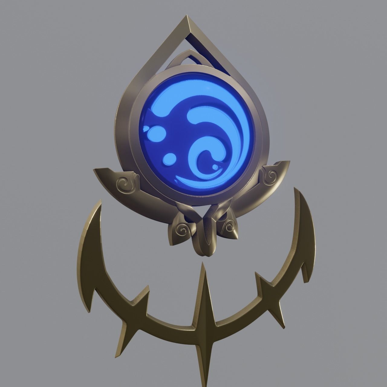 CANDACE COSPLAY 3D PRINT genshin impact 3D print model_9