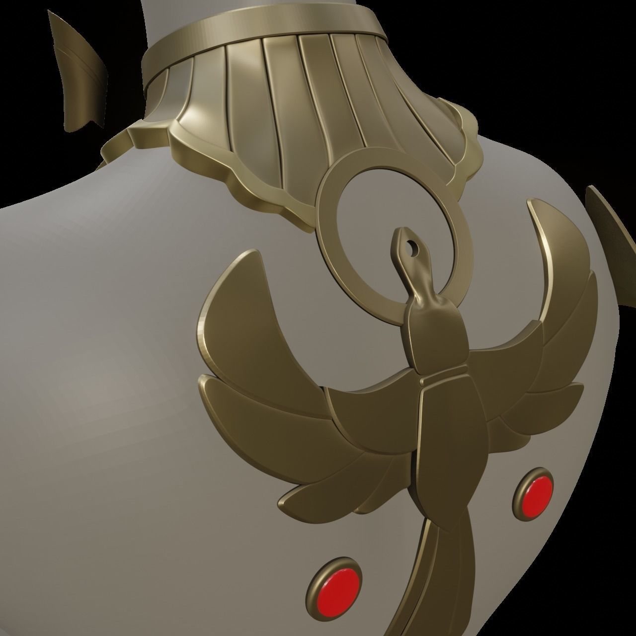 CANDACE COSPLAY 3D PRINT genshin impact 3D print model_12