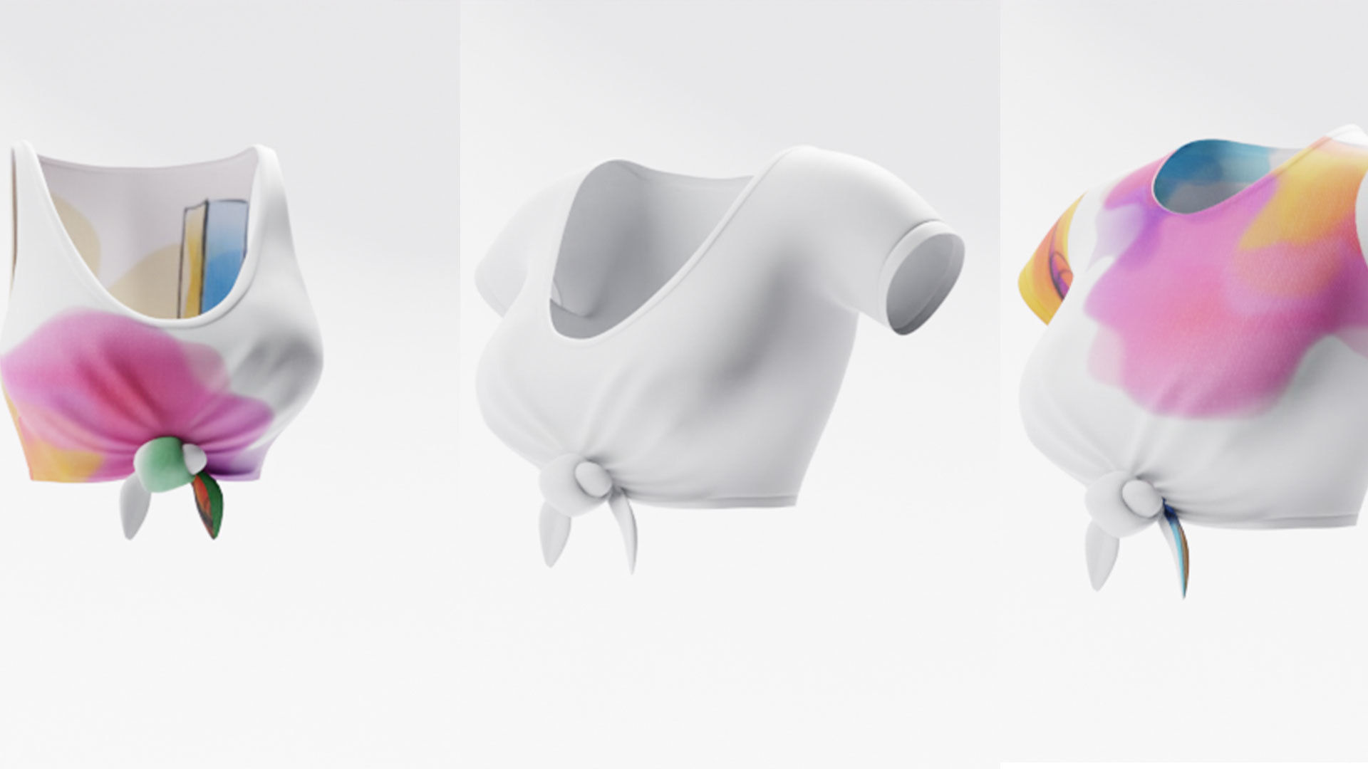 a collection of clothes with pbr textures  Low-poly 3D model_3