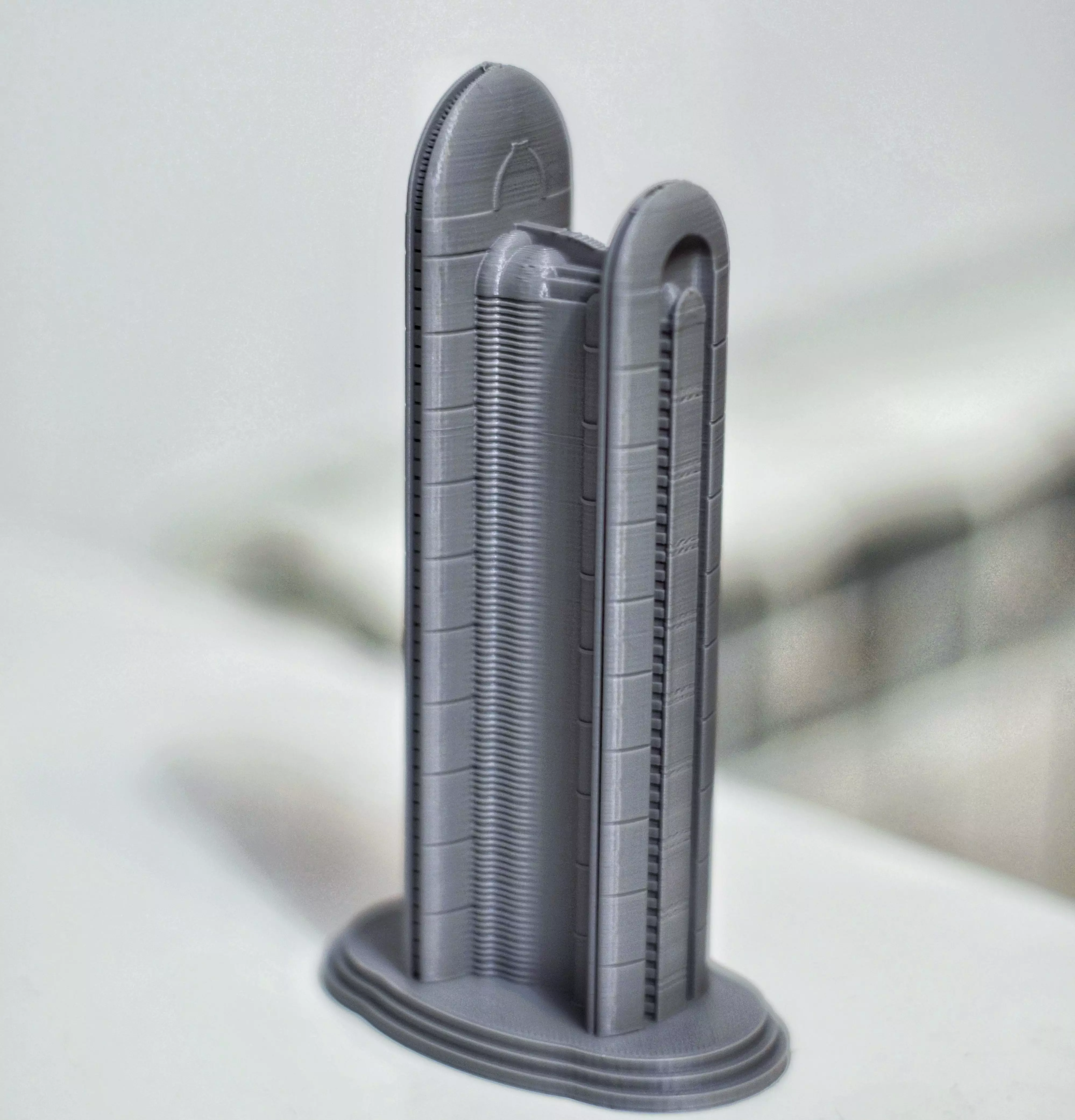 Star Wars building from Coruscant Planet 3D print model_0