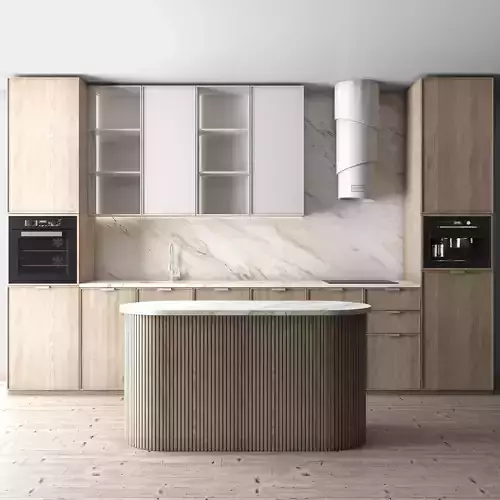 Kitchen Neoclassic 61 - Corner Kitchen