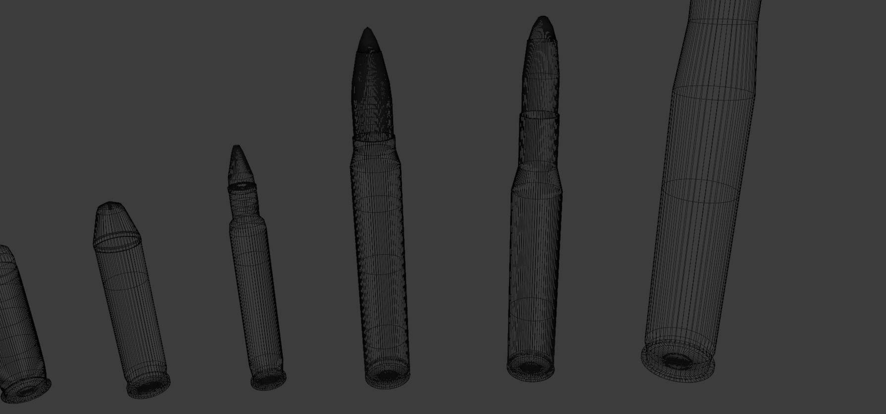 Bullets Free 3D model_4