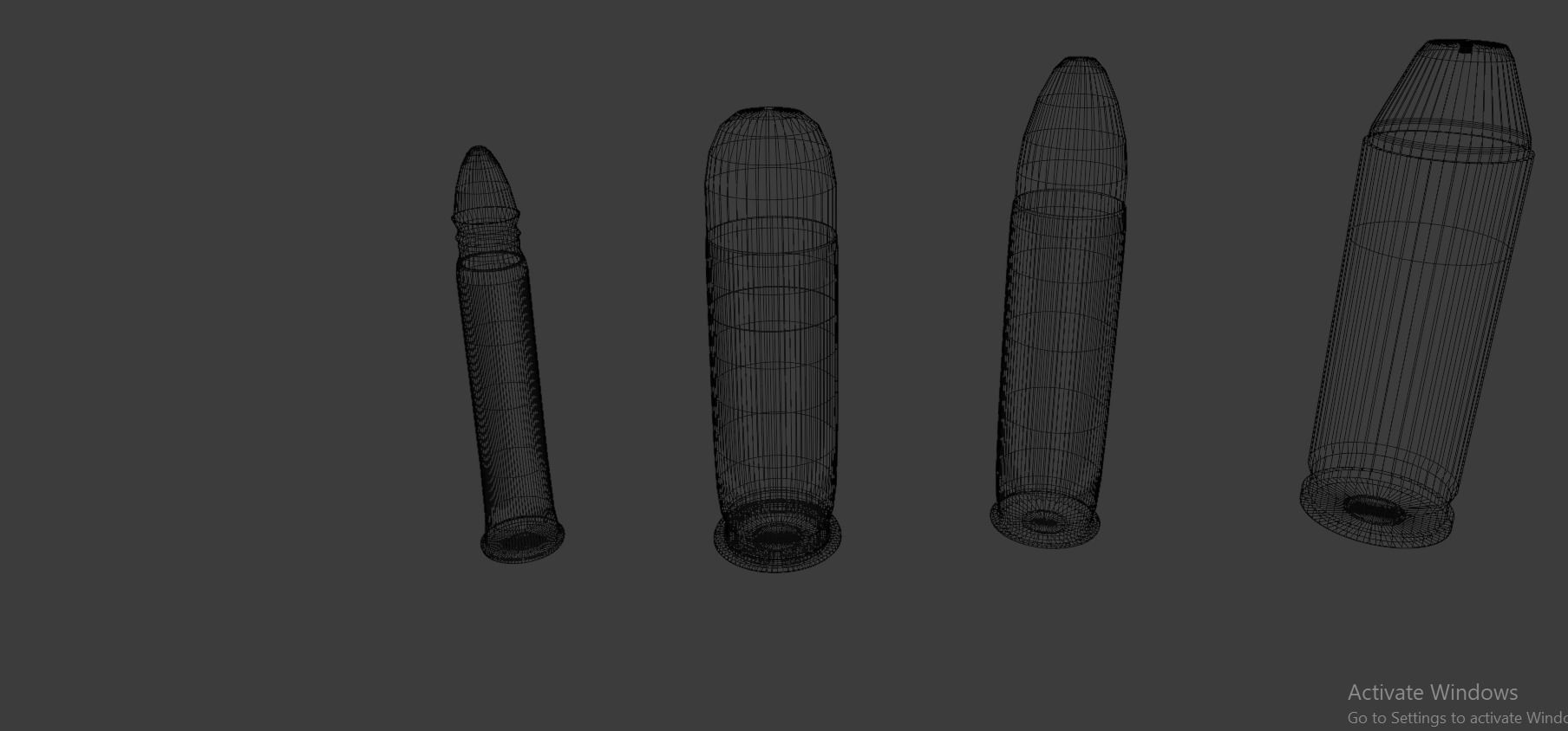 Bullets Free 3D model_5