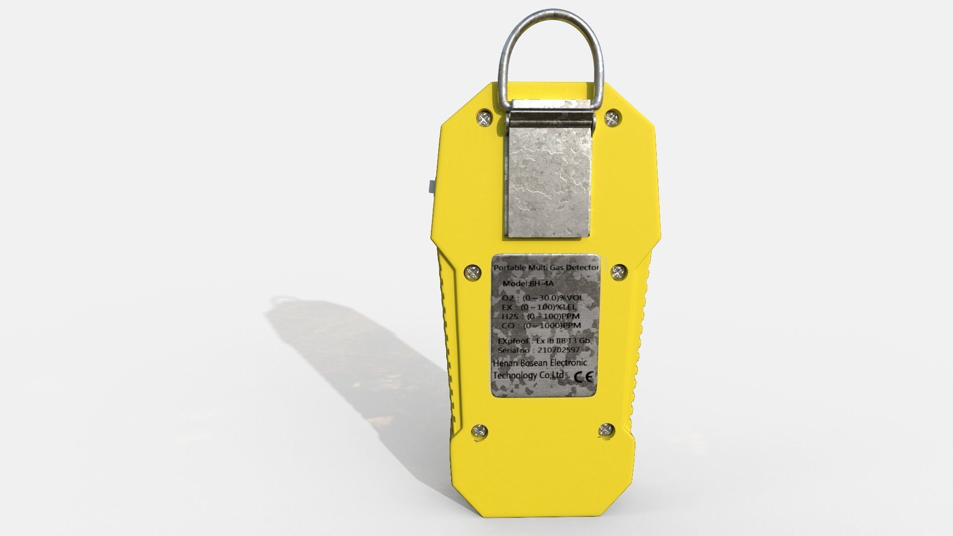 Gas Detector Low-poly 3D model_5