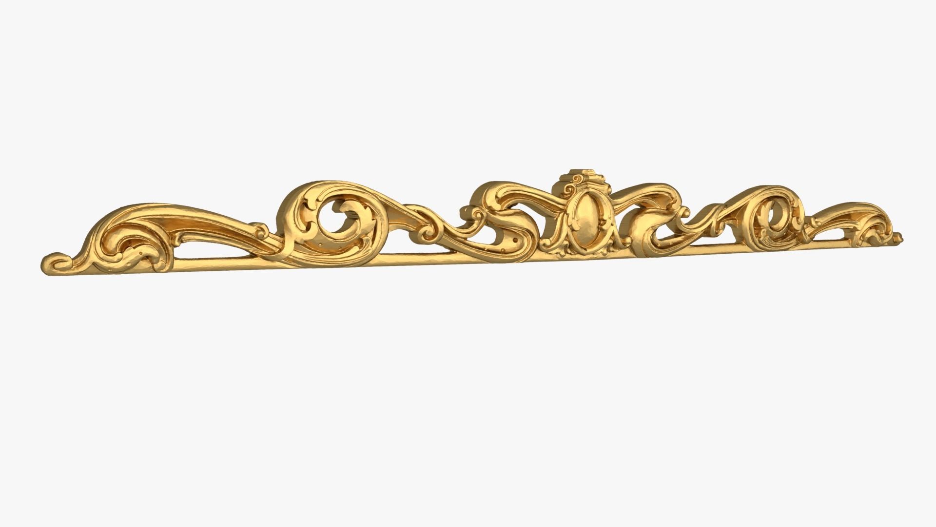 Classic decor ornament 217 3D model_1