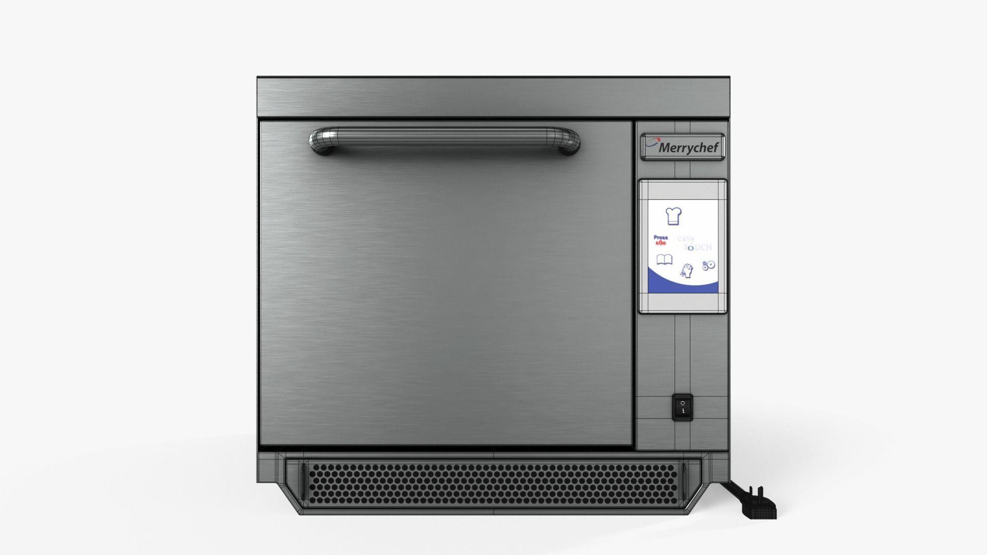 Merrychef Eikon Low-poly 3D model_6