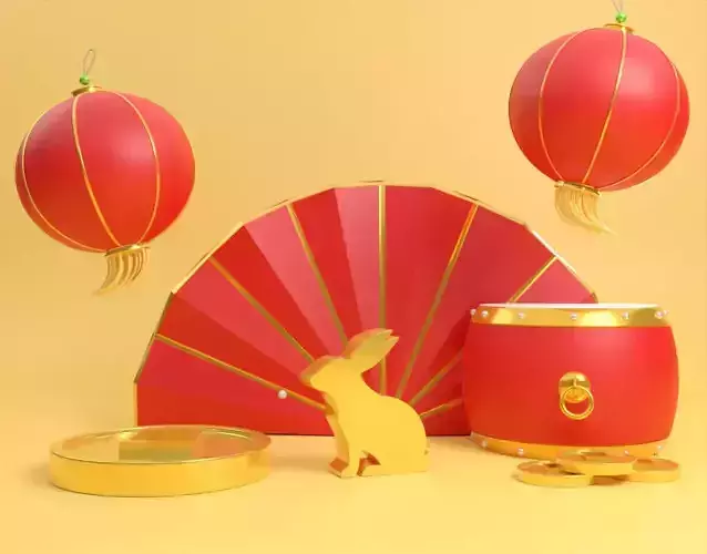 Lunar New Year Of The Rabbit