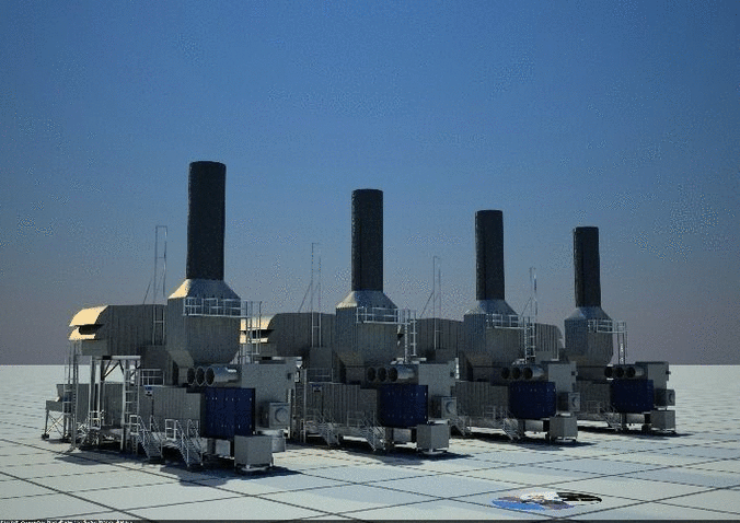 GasTurbine group of steam turbines