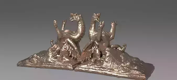 Dragon Holder stand 1 3D model