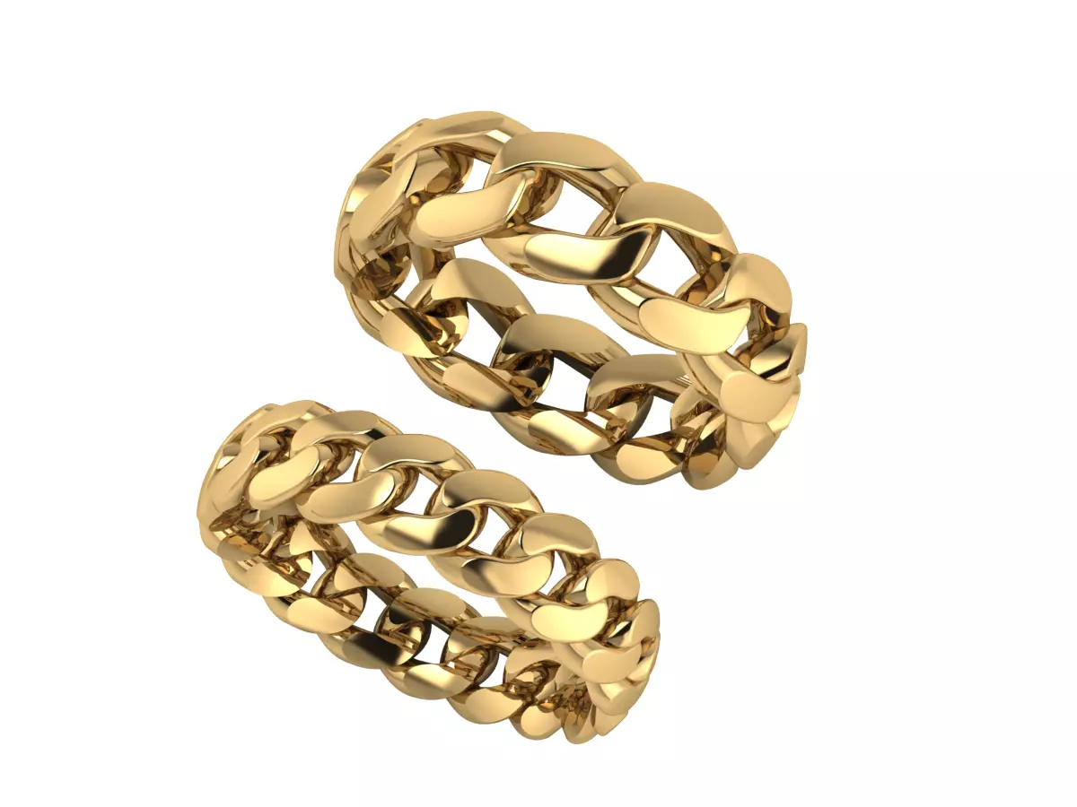 cuban ring 3D print model
