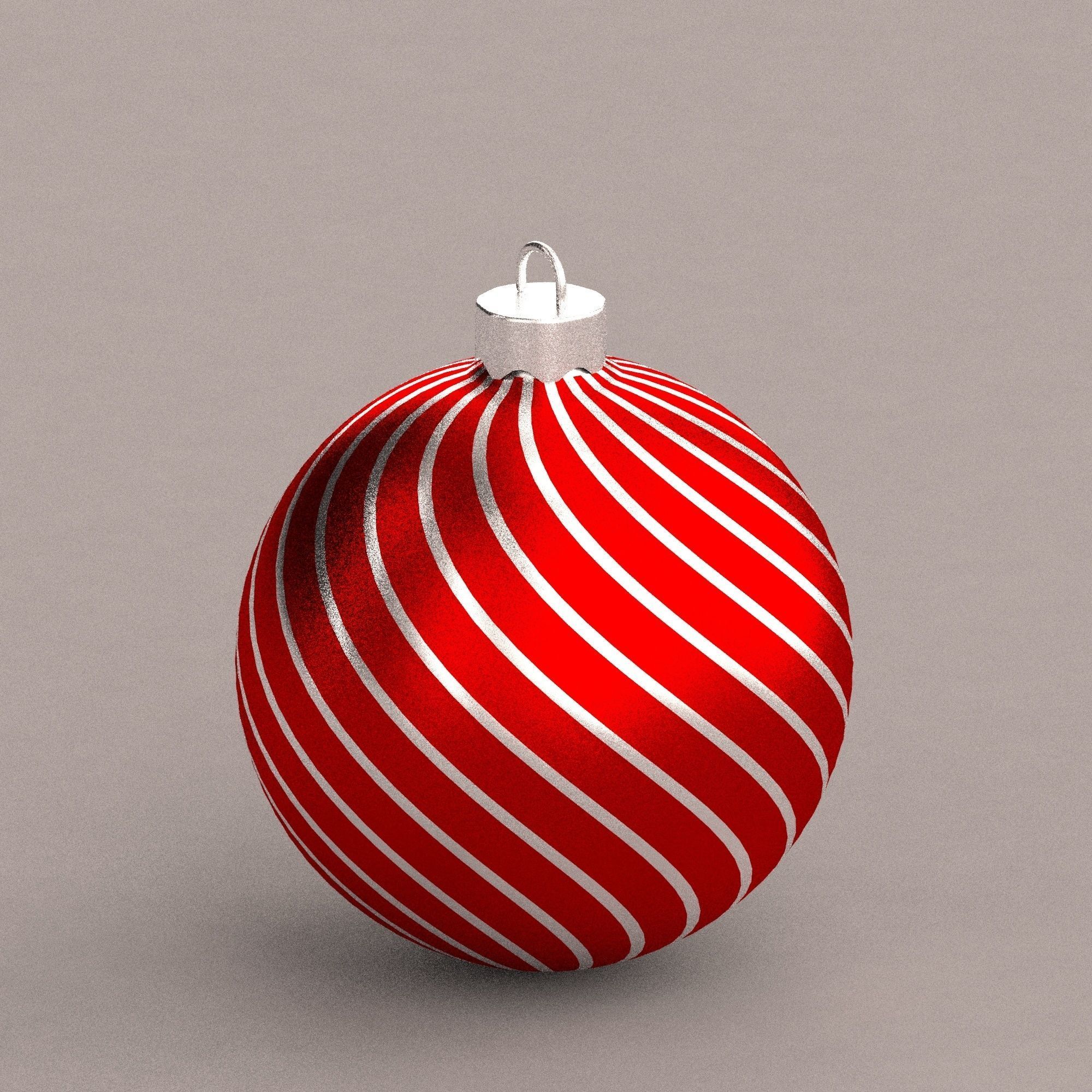 Christmas ball 3D model_4