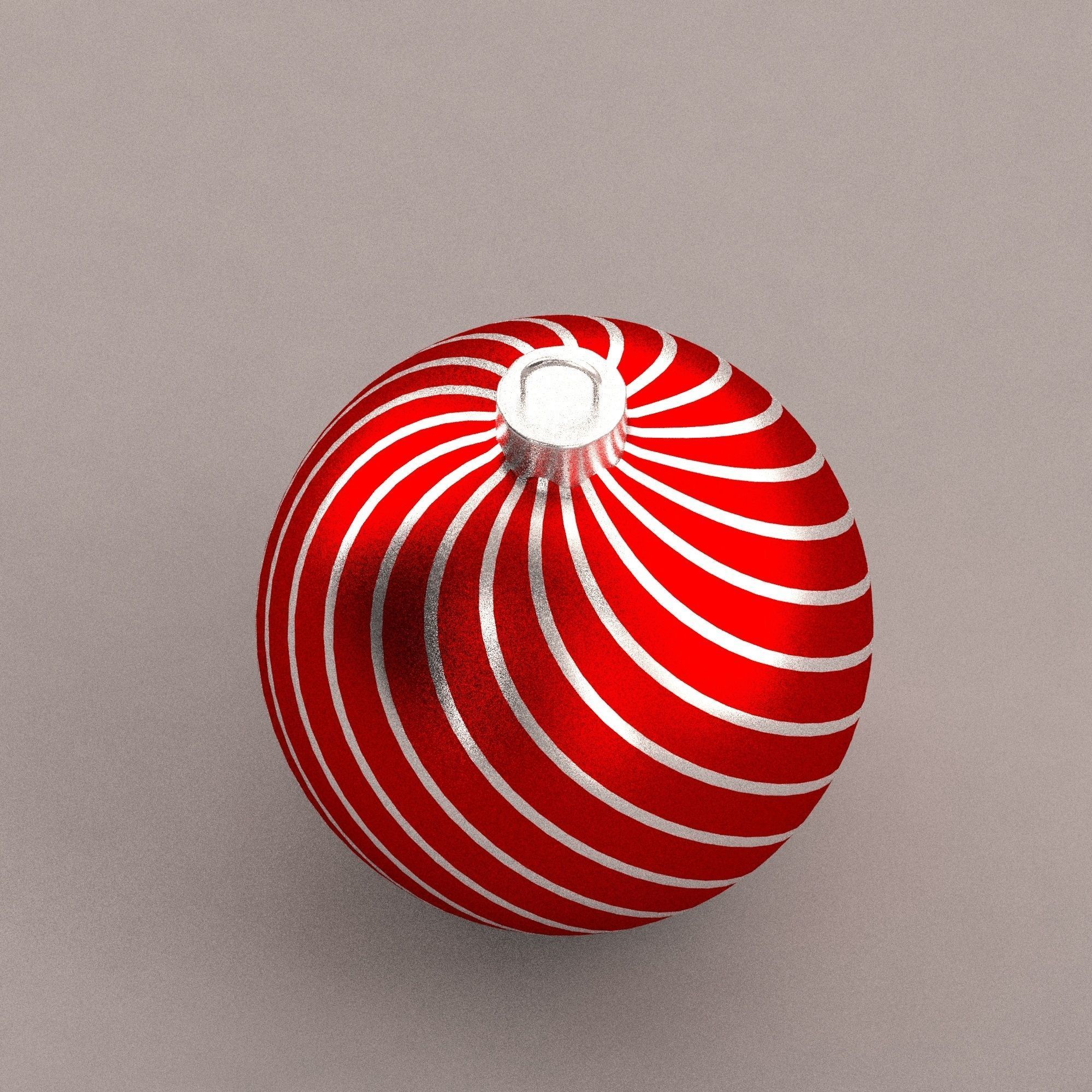Christmas ball 3D model_1
