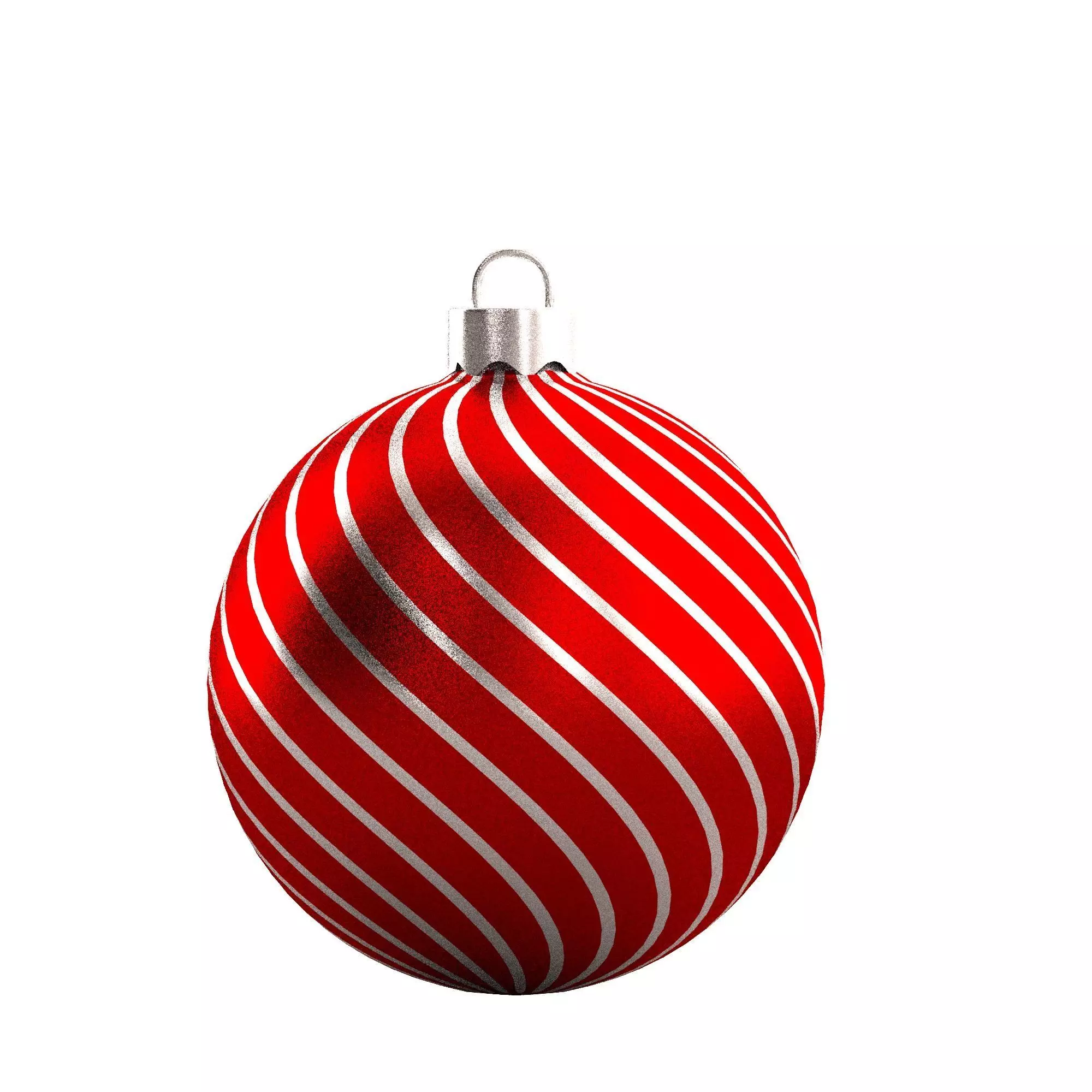 Christmas ball 3D model_0