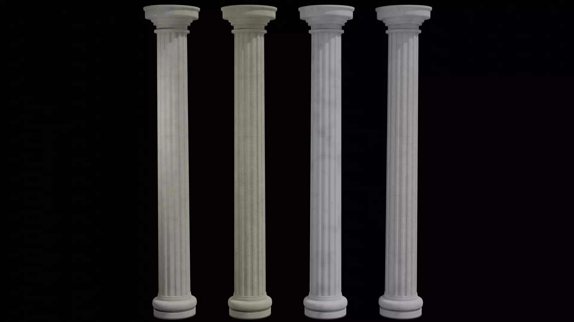 Roman Pillar Model 3D model_0