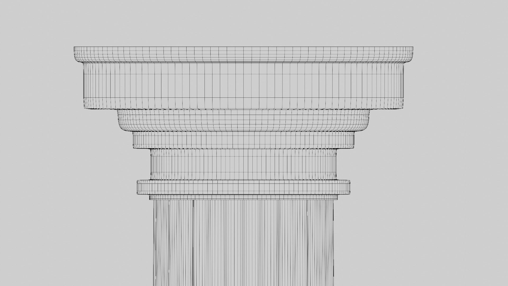 Roman Pillar Model 3D model_8