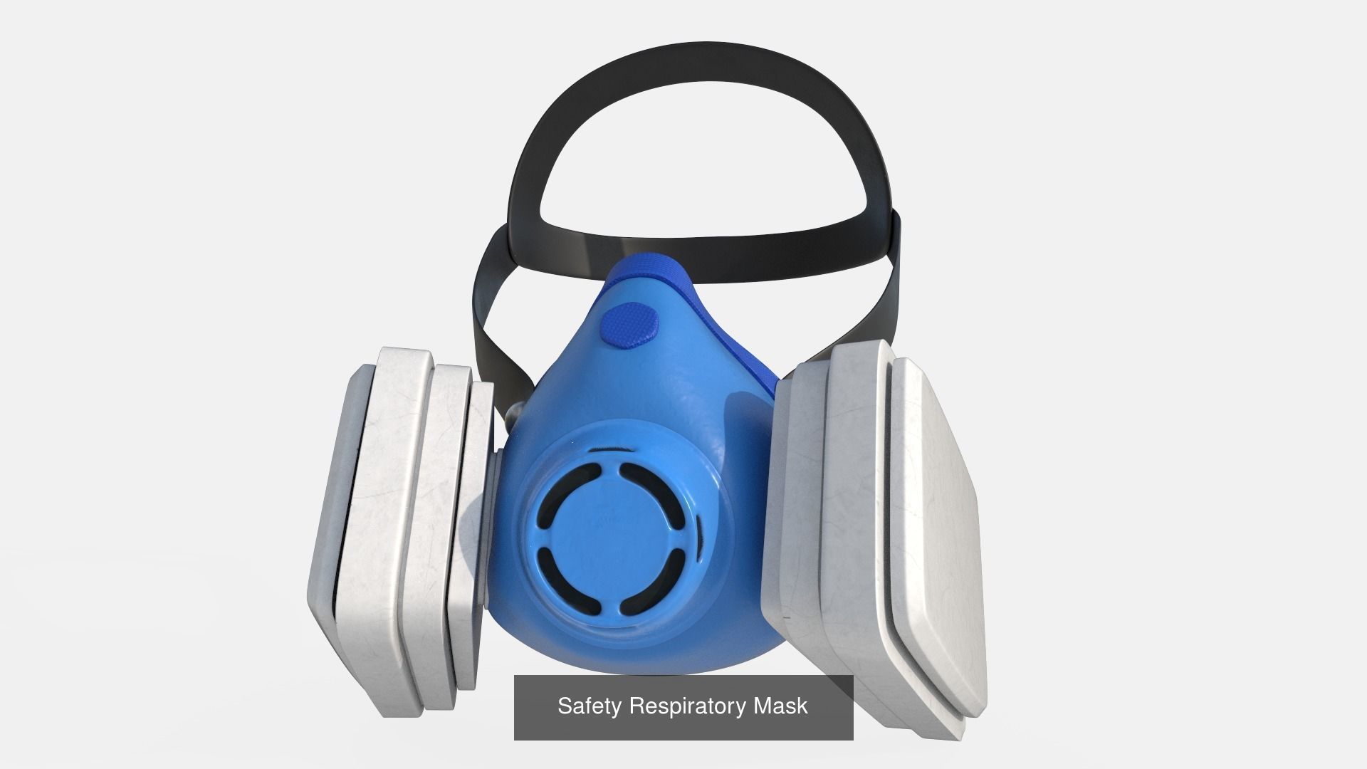 Workman Outfit and Safety Equipment 3D Model Collection_4