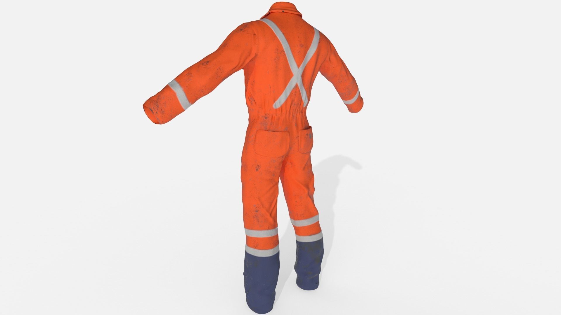 Workman Outfit and Safety Equipment 3D Model Collection_30