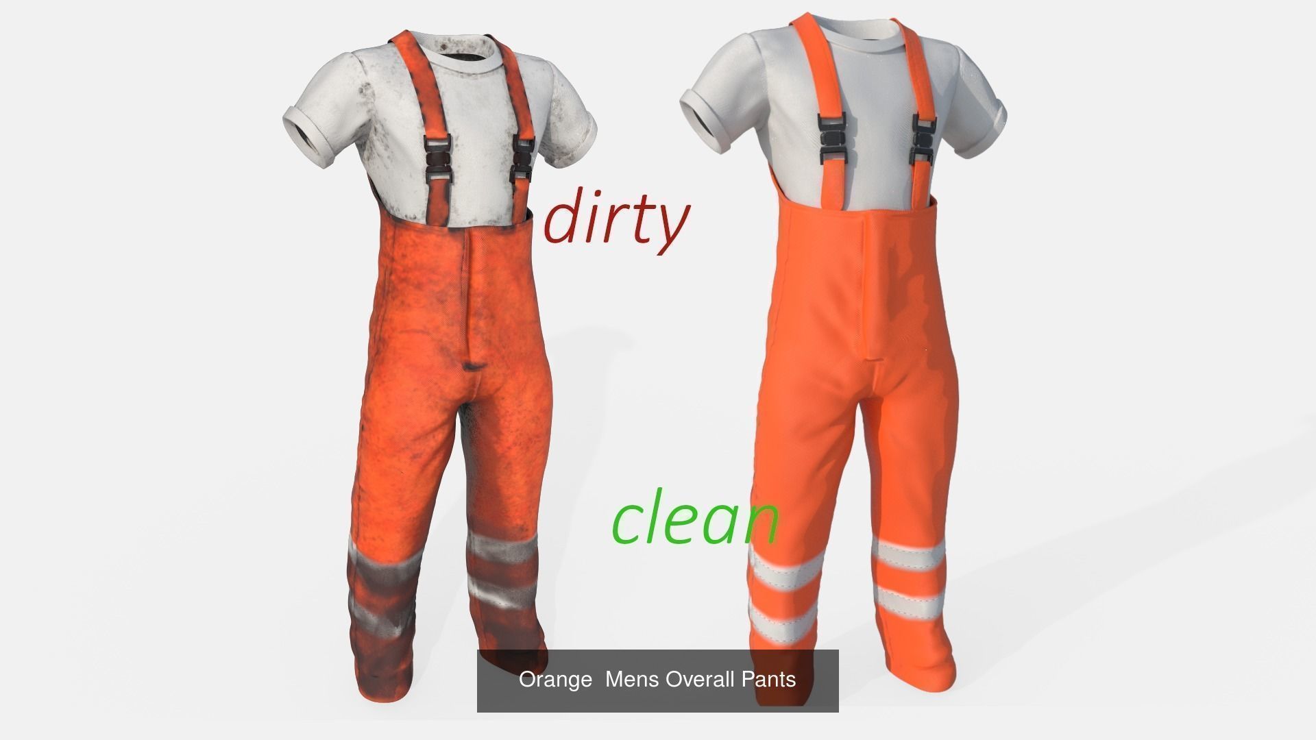 Workman Outfit and Safety Equipment 3D Model Collection_10