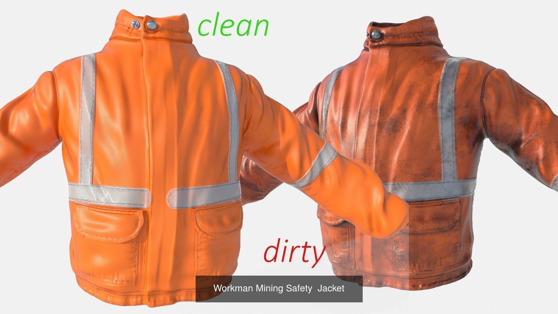 Workman Outfit and Safety Equipment 3D Model Collection_3