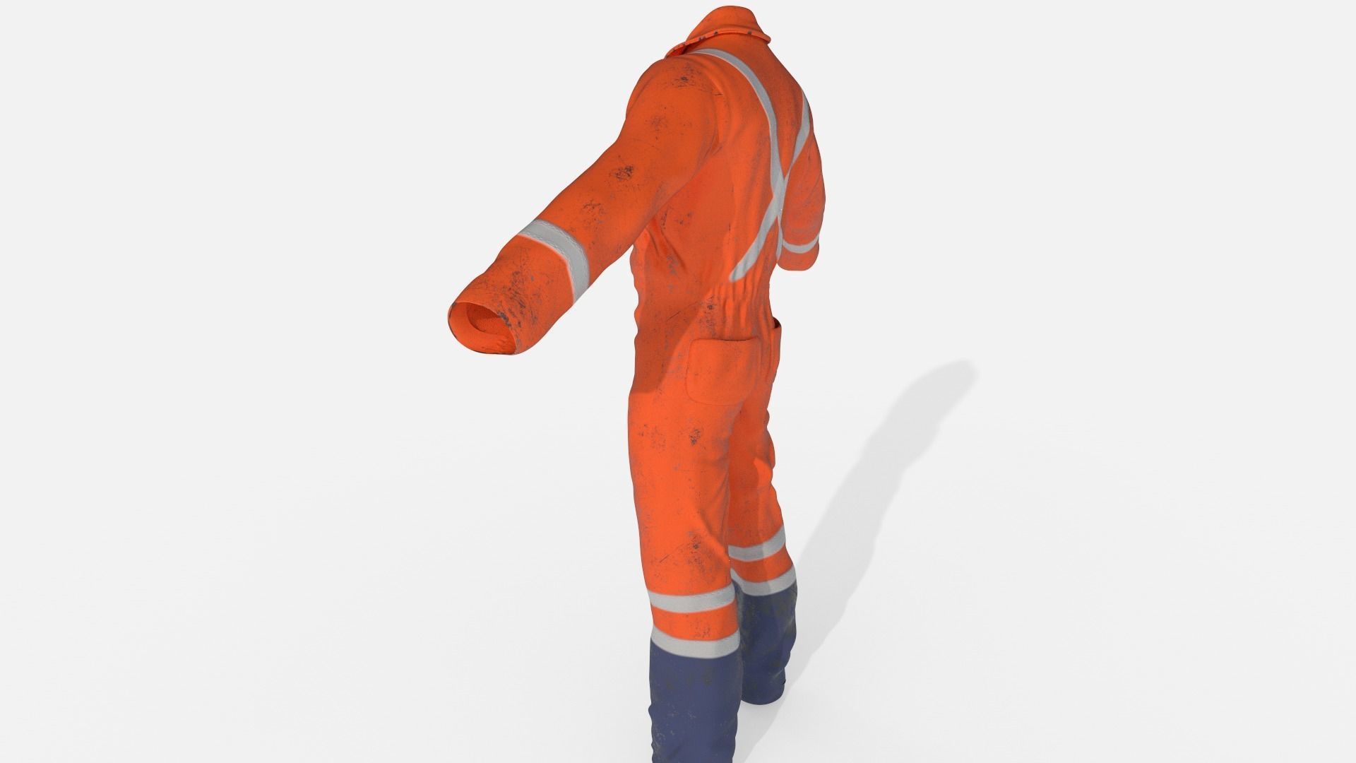 Workman Outfit and Safety Equipment 3D Model Collection_32