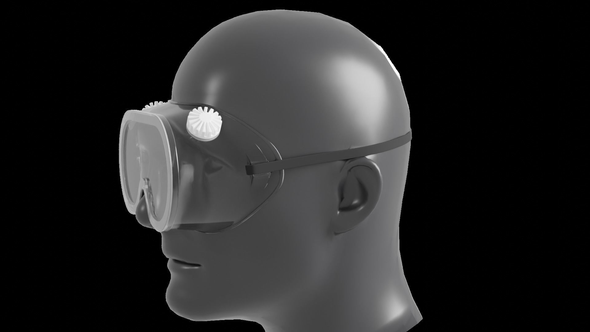 Workman Outfit and Safety Equipment 3D Model Collection_27