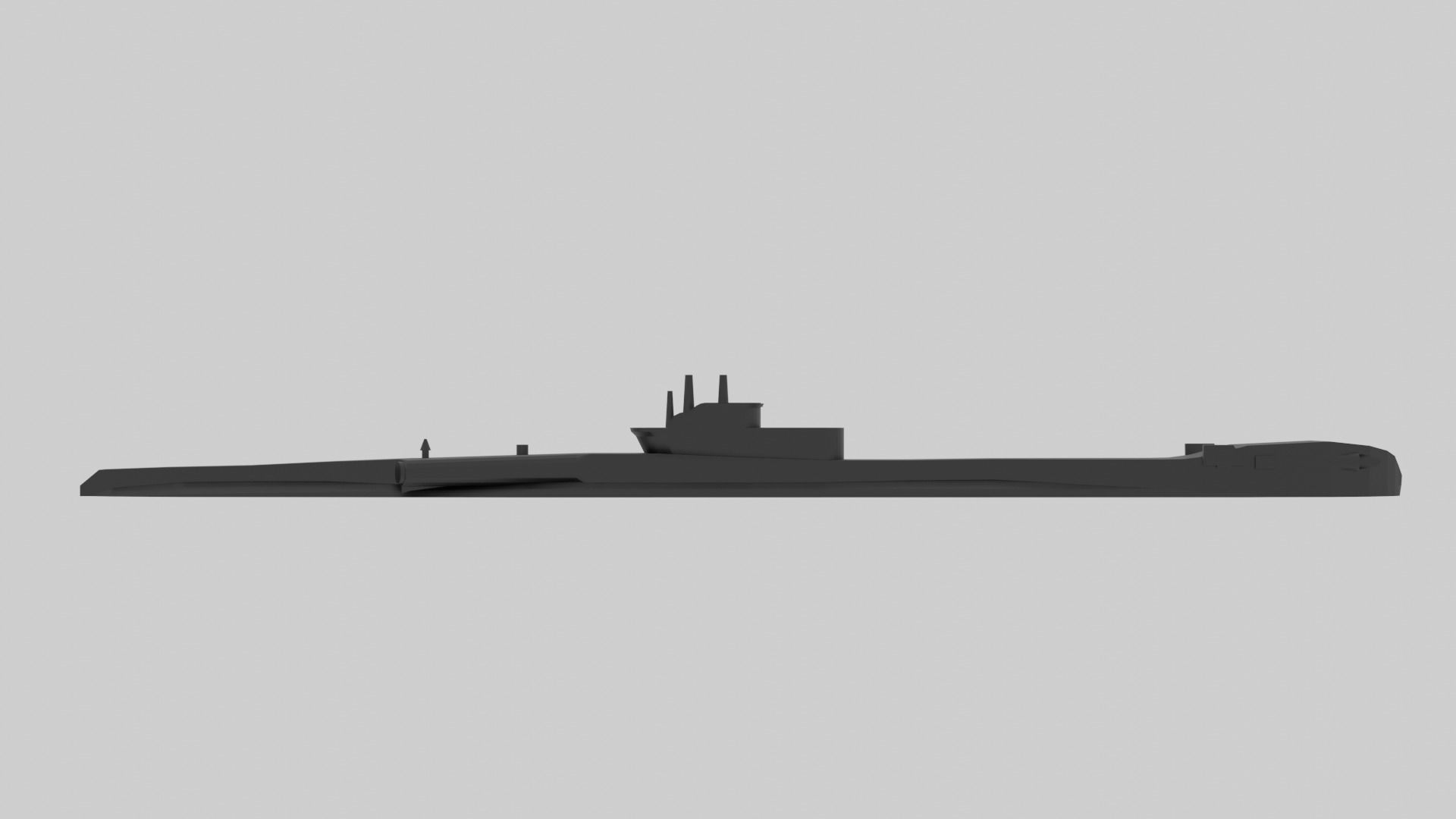 HMS Thrasher and Shark Bundle - Model for small scale printing 3D print model_12