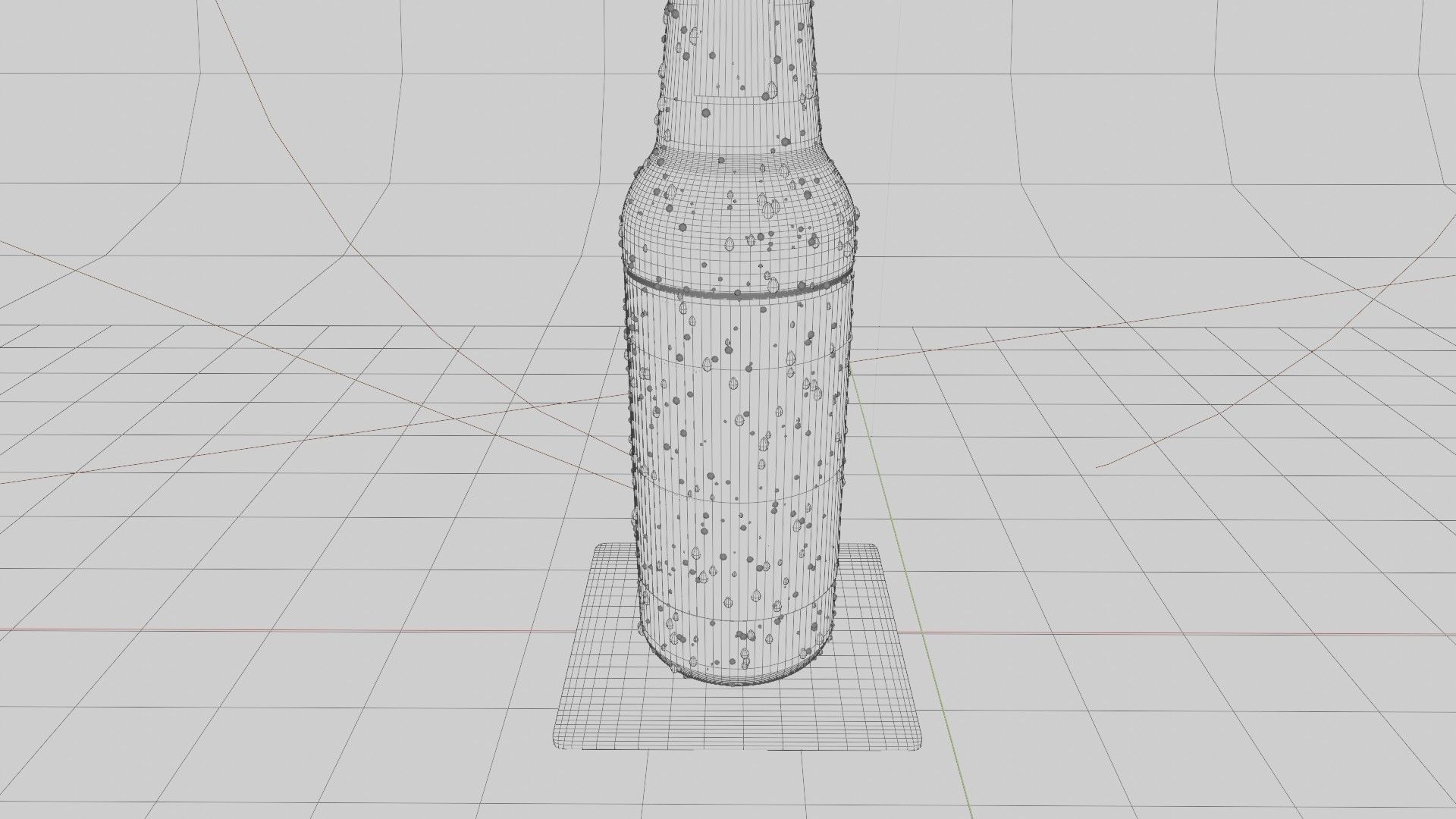 Heineken Beer Bottle Realistic 3D model_22