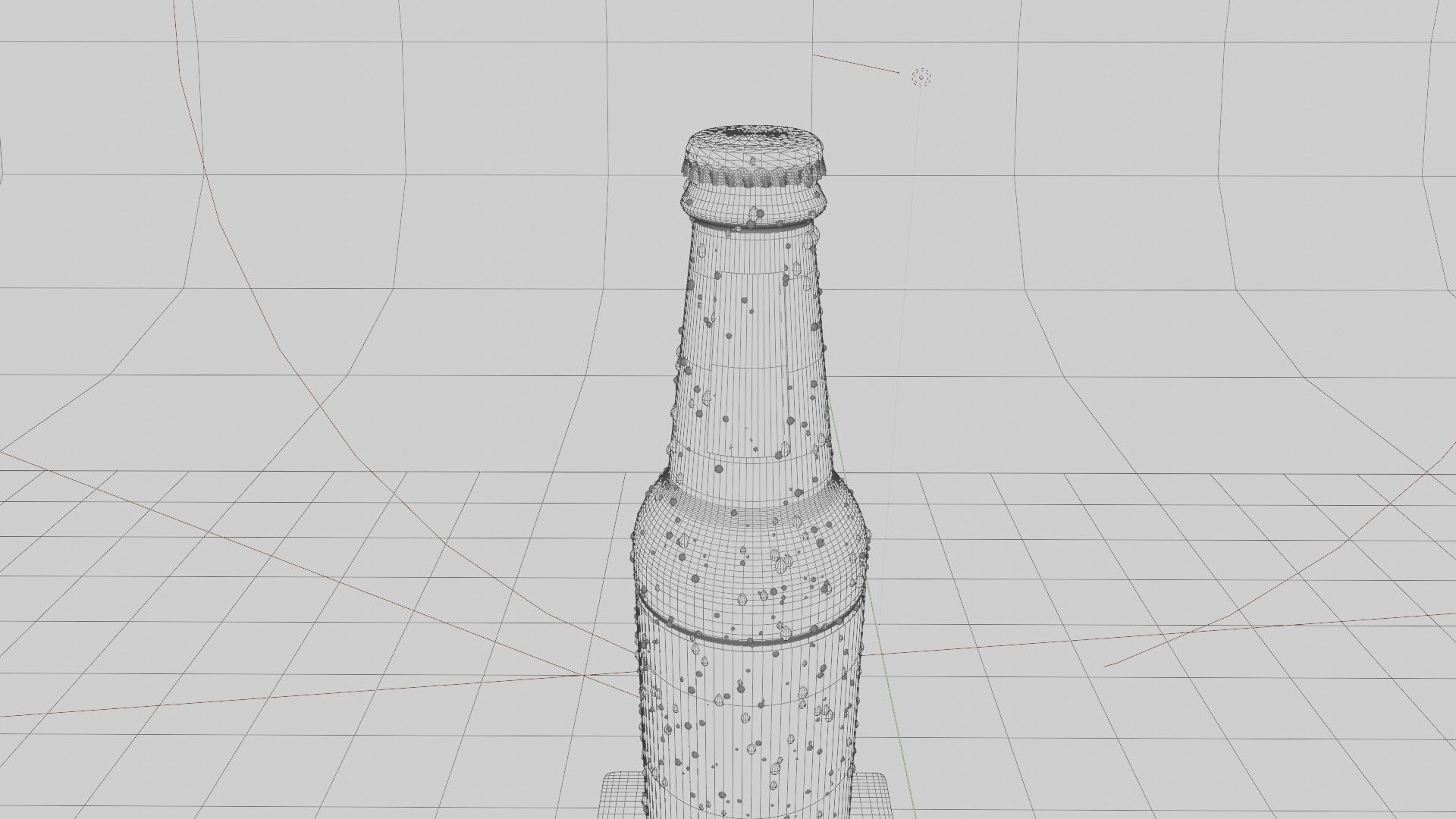 Heineken Beer Bottle Realistic 3D model_20