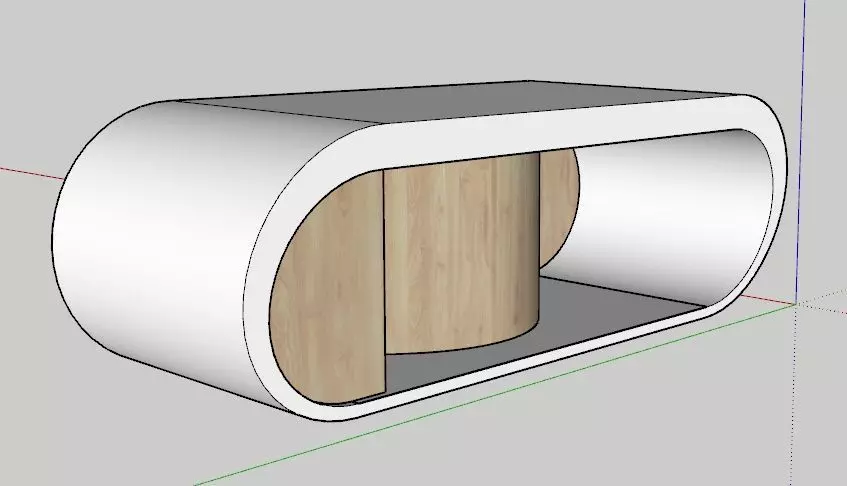 goggle by babini office desk 3D model_0