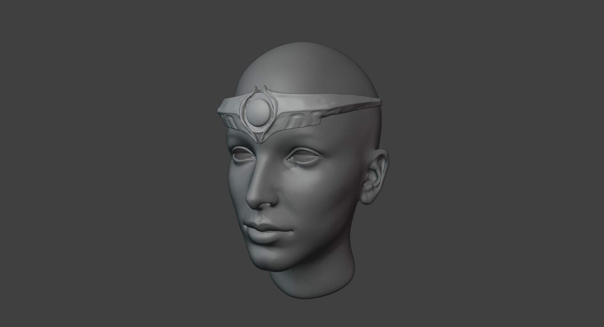 xalatath headband 3D print model_2