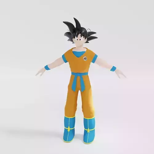 Son Goku DragonBall Z 3D model