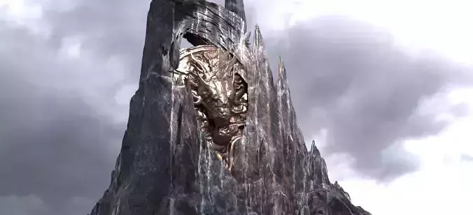 Dragon Bane Mountain 3 3D model