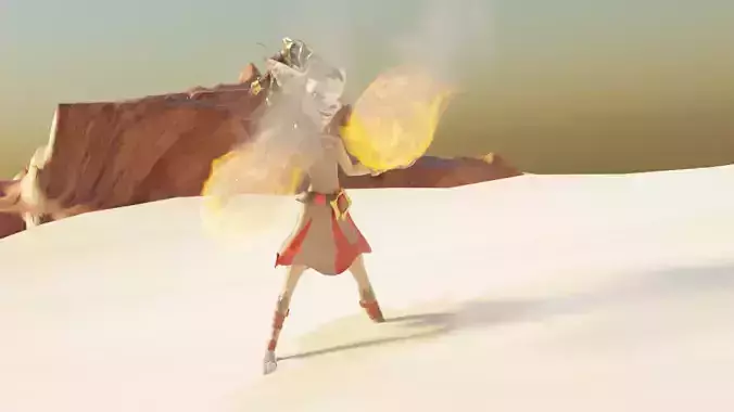 Thali from AFK Arena Low-poly 3D model
