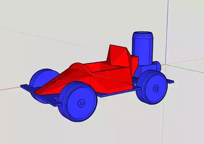 Toy Car Ballon Motor