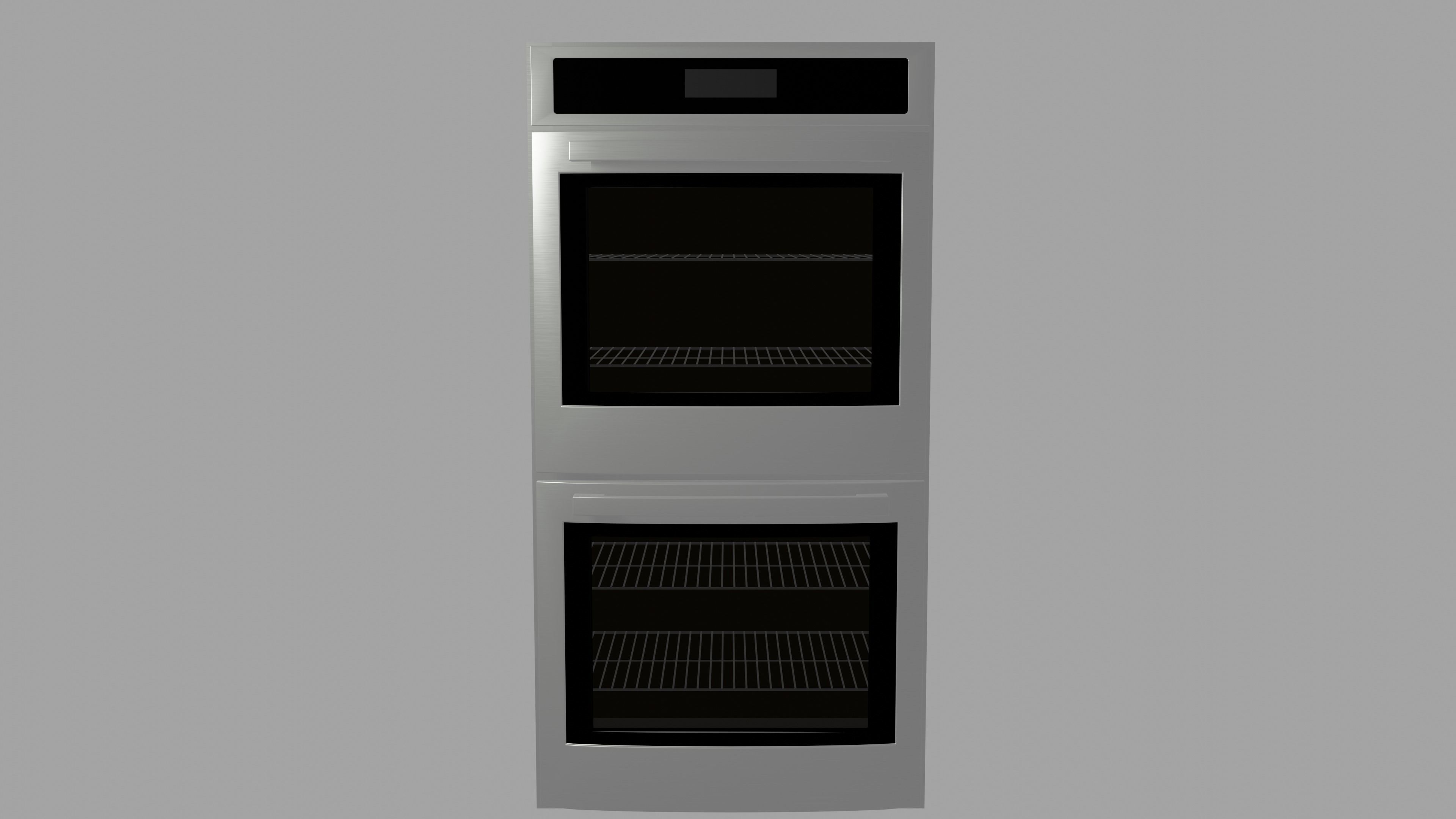 Double oven 3D model_3